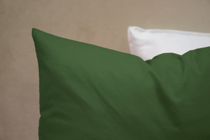 Cotton pillowcase 50 x 60 Uniform Ola Bottle Green