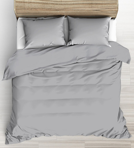 Bedding 220 x 200 3pc Satin Valeria J.Grey