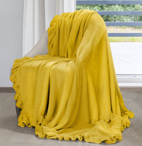 Blanket 150 x 200 Microfiber with Dolly Mousse Frill