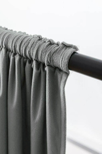 Curtain 140 x 250 Velvet Tunnel Tape Giorgia 12