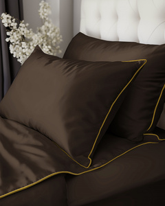 Bedding 160 x 200 3-piece Makosatin Pure with Biza 10