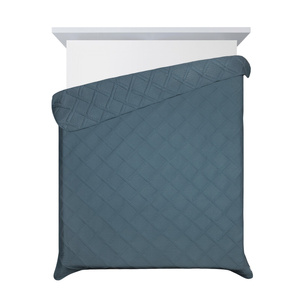 Quilt 220 x 240 Design Quilted Alara5 Turquoise