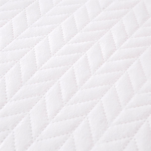 240 x 260 Quilted Velvet Moxie White Bedspread