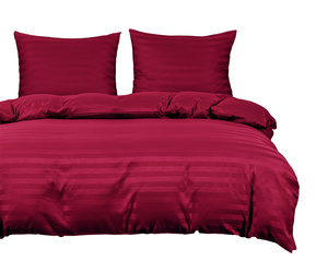 Bedding 160 x 200 3-piece Satin Stripes Ramiro 11