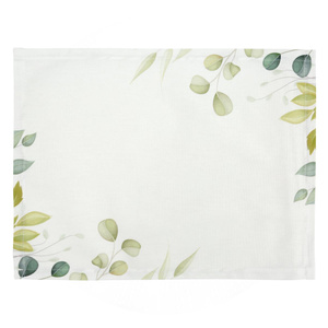 Napkin 30 x 40 Natu6 Set of 4 pcs White+Green