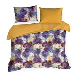 Bedding Set 160 x 200 3pc Vitrage Cotton