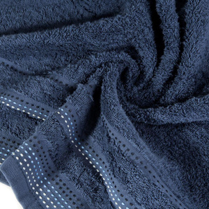 Bath Towel Pola (09) 70 x 140 Navy Blue