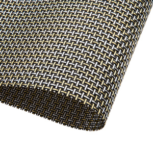 Coretto 30 x 45 Decorative Pad Black+Gold