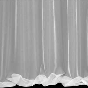 Decorative Curtain Tonia 140 x 300 Tape White