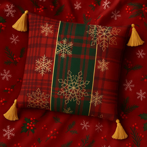 Christmas pillowcase 45 x 45 Christmas Panama 5382A