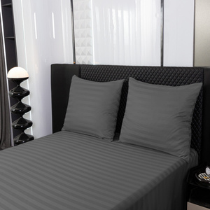 Bedding 160 x 200 3pcs Satin Stripes Ramiro 05