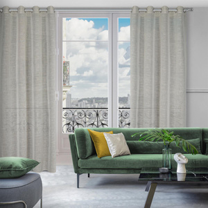 Curtain 140 x 250 Decorative Drawstring Amari Beige