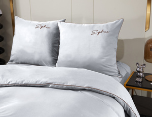 Bedding set 140 x 200 2pcs with Areta 09 Embroidery