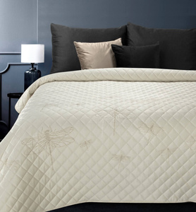 Narzuta Pikowana Velvet Lori Krem 170x210