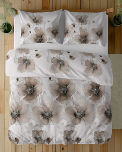 Bedding 220 x 200 3pc Asti Satin Cotton 4817D