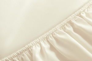 Bed sheet 90 x 200 With elastic Bolzano Cream