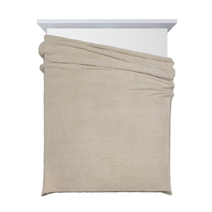 Blanket 170 x 210 Microfiber Lamb Lori Beige