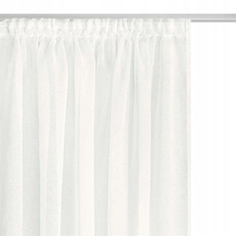Curtain 300 x 270 Decorative Celia Tape White
