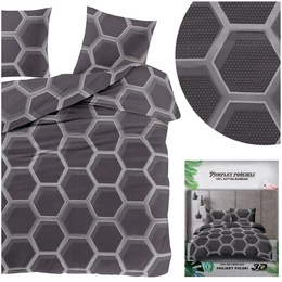 Bedding 200 x 220 3pcs Satin Maria 2060