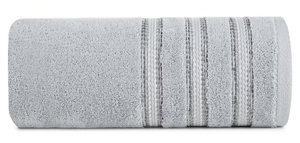 Selena Bath Towel (04) 50 x 90 Silver