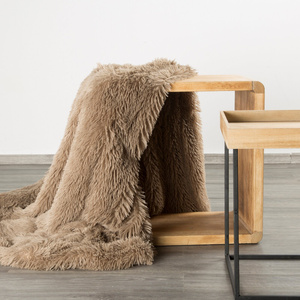 Blanket 150 x 200 Double-sided Fur Tifany1 Beige