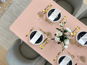 Tablecloth 140x300 Stain-Resistant Surbo Powder Pink