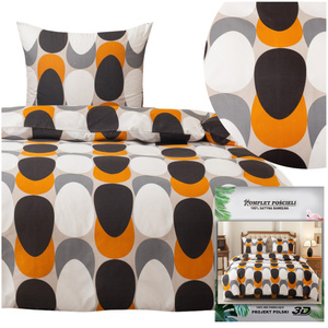 Bedding 140 x 200 2pcs Satin Maria 3058