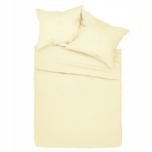 Bedding 180 x 200 3pc Cotton Simply Cream