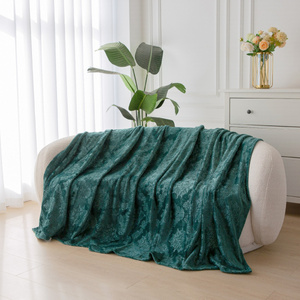 Blanket 200 x 220 Microfiber Embossed Clemente 01