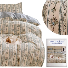 Bedding 160 x 200 3pc Satin Cotton No. A1708