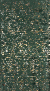 Curtain 140 x 250 Velvet Eyelets Tami Dark Green