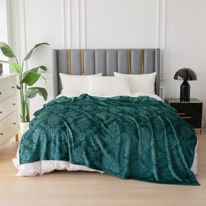 Blanket 200 x 220 Microfiber Embossed Clemente 01