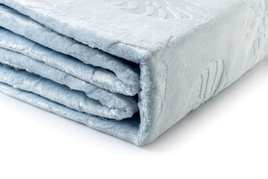 Ardea Leaf 08 Embossed Microfiber Blanket 200x220