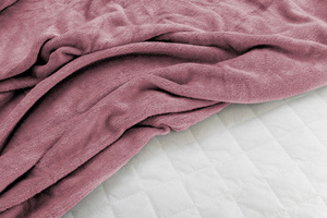 Blanket 160 x 200 Microfiber Solid Juana 10