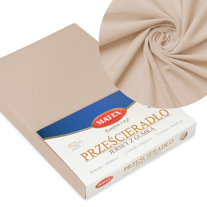Bed sheet 160 x 200 with elastic Matex JERSEY 12