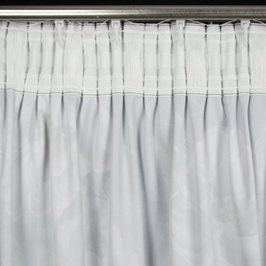 Curtain 140 x 270 Decorative Velvet Palmera Green