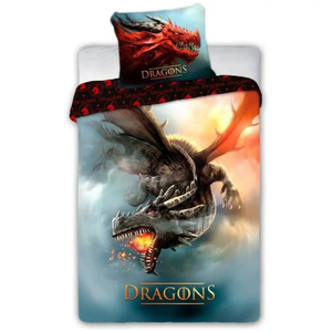 Bedding 140 x 200 Youth 028 Flying Dragon