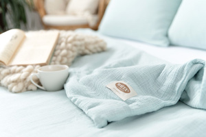 Bedding 160 x 200 3pc Cotton Muslin 33