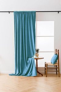 Curtain 140 x 250 Velvet Tunnel Tape Giorgia 06