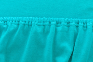 Jersey sheet with elastic 011_D Turquoise 120x200