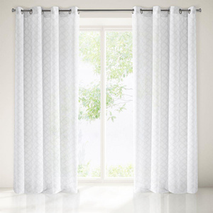 Hazal Decorative Curtain 140 x 250 White Throw