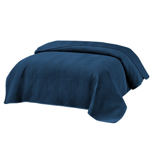 Bedspread 170 x 210 Herringbone Velvet Caden 08