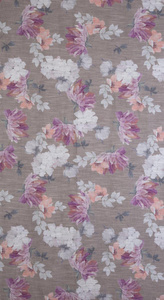 Curtain 140 x 250 Decorative Sherry Silver+Pink