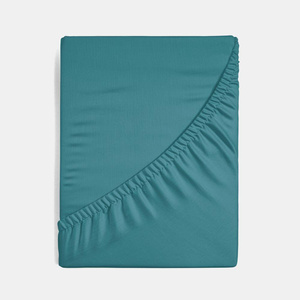 Bed sheet 220 x 210 Makosatin Nova Turquoise