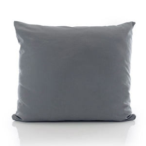 Cotton pillowcase 70 x 80 Solid Ola Graphite Graphite