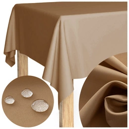 Tablecloth 120x200 Stainproof Classic Savio C.Beige