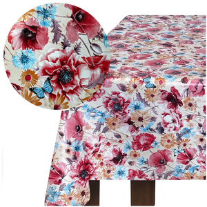 Tablecloth Plastic Table Cover 140 x 160 Gosia 10