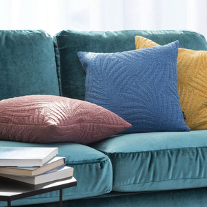 45 x 45 Decorative Quilted STONE Pillowcase C. Turk