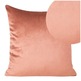 Pierre Velvet Pillowcase 40 x 40 Dark Pink