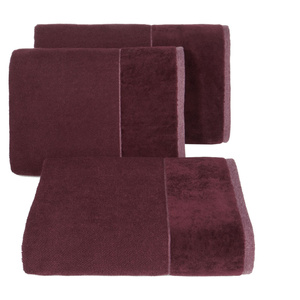Towel 30 x 50 Cotton Lucy 08 500 GSM Maroon